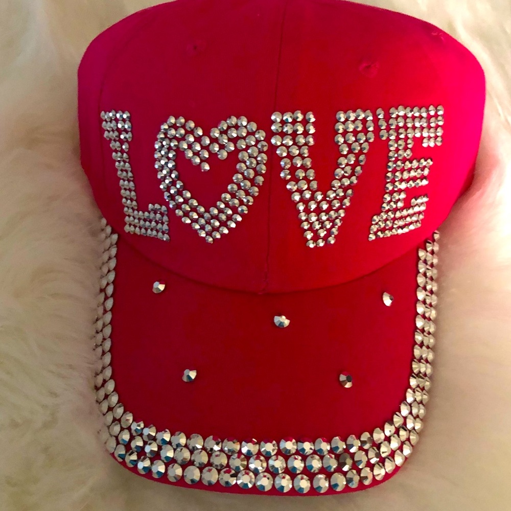 Brand New “Love” Studded Hat
